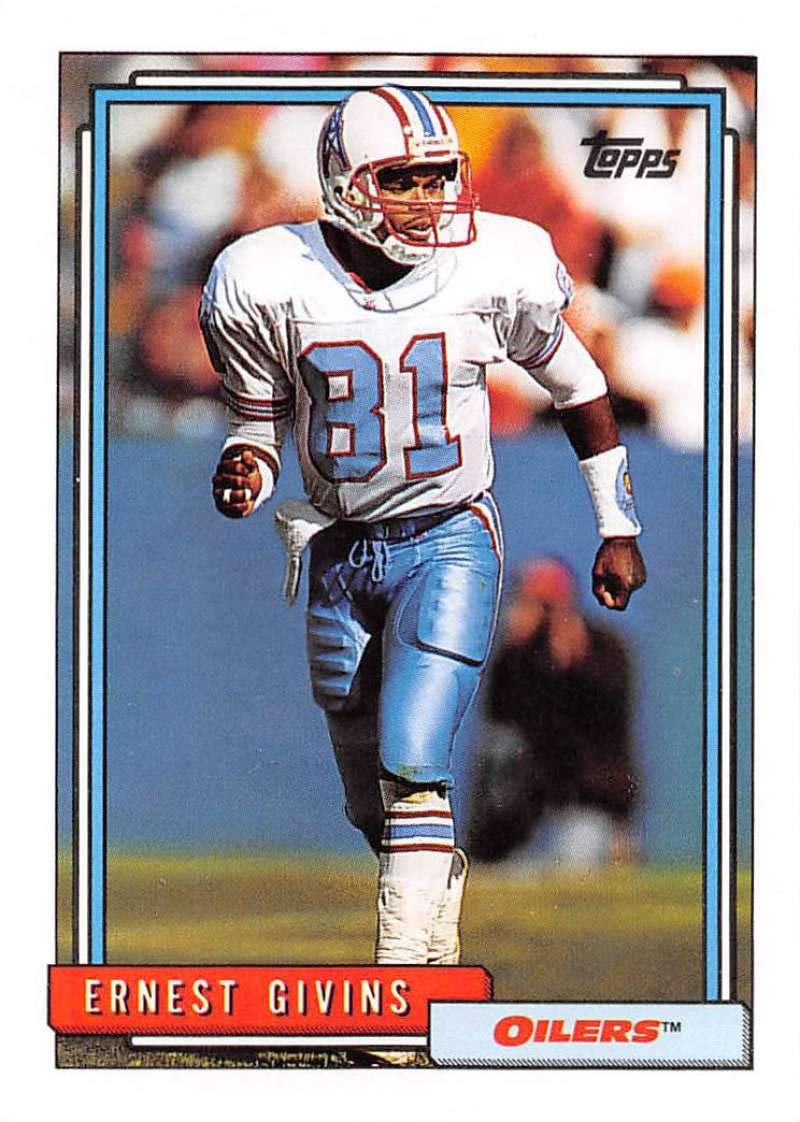 Amazon.com: 1992 Topps Series 1 Football #187 Ernest Givins